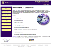 Tablet Screenshot of jtelectronics.com